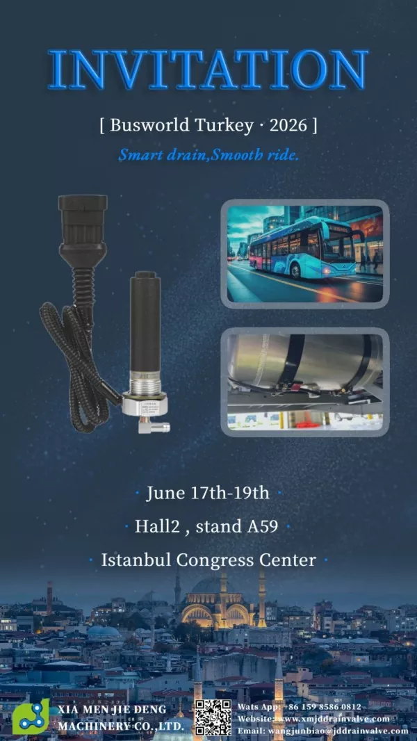 Mød Xiamen Jiedeng Machinery på Busworld Turkey 2026!