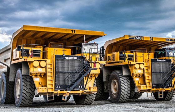 Mining truck
